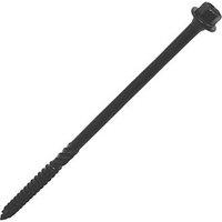 TimbaScrew Hex Flange Thread Cutting Timber Screws 6.7mm x 150mm 200 Pack (1608J)