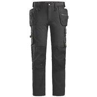 Snickers 6271 Full Stretch Work Trousers Black 35" W 32" L (161RX)