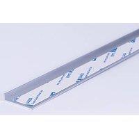 Splashwall Edge Profile Matt Silver 600mm x 4mm (162RK)