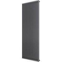 Ximax Atlantic 1800mm x 620mm 6512BTU Anthracite Vertical Designer Radiator (165TR)