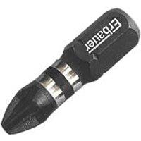 Erbauer 1/4 25mm Hex Shank PZ3 Impact Screwdriver Bits 3 Pack (16639)