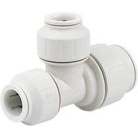 JG Speedfit Plastic Push-Fit Reducing Tee 22mm x 15mm x 15mm (16663)