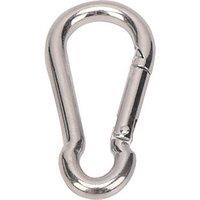 Essentials Karabiners Silver 60mm x 6mm 10 Pack (166FE)