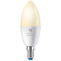4lite E14 Candle LED Smart Light Bulb 4.9W 470lm 2 Pack (166GC)