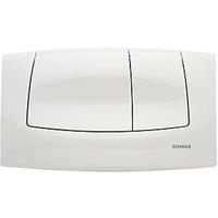 Fluidmaster Schwab Onda 227693 Dual-Flush Flushing Plate White (1677X)