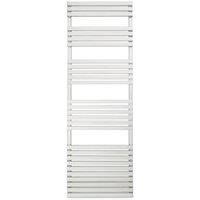 Time Atilla 1480mm x 500mm 4112BTU Silver Vertical Designer Radiator (167KL)