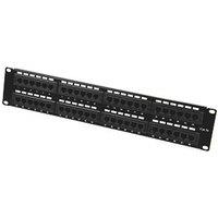 Labgear Cat 5e 1U 48 Port RJ45 Patch Panel UTP 1.96 (167KM)