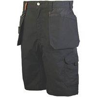 Scruffs Trade Flex Holster Work Shorts Black 34" W (167KV)