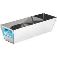 OX Pro Stainless Steel 2.5Ltr Plasterers Mud Pan 12" x 3" (167XX)