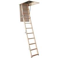 Werner Stowaway Complete Timber 2.84m Loft Ladder Kit (168CJ)
