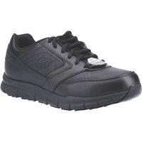 Skechers Nampa Size 7 Black Occupational Work Shoes (168XT)