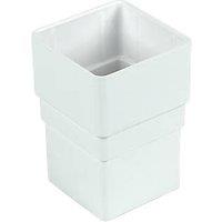 FloPlast Square Drainage Socket White 65mm (16936)