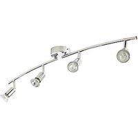 Essentials Sasha Bar 4-Light Spotlight Chrome (1693V)