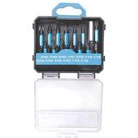 Erbauer 1/4" Hex Shank Mixed Screwdriver Bits 14 Piece Set (170JL)