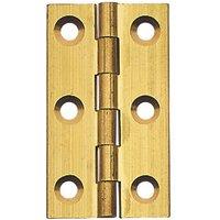 Self-Colour Solid Drawn Butt Hinges 64mm x 35mm 2 Pack (170PR)