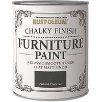 Rust-oleum Universal 750ml Natural Charcoal Black Chalky Furniture Paint (171GV)