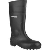 Dunlop Protomastor Size 10.5 Black Steel Toe Cap Safety Wellies (171XG)