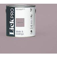 LickPro Max+ 2.5Ltr Purple 01 Eggshell Emulsion Paint (172JX)