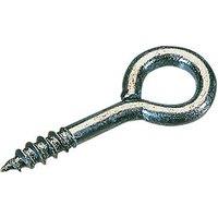 Easyfix Zinc-Plated Screw Eyes 6ga x 30mm 10 Pack (17358)