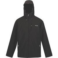 Regatta Britedale Waterproof Shell Jacket Black Medium Size 39.5" Chest (174HY)