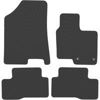 Car Mat Co. Hyundai Tucson Hybrid 2021 on Rubber Car Mats 4 Piece Set (174VV)