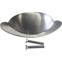 Essentials Shell Handles 64mm Matt Chrome (17512)