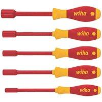 Wiha Mixed VDE Hexagon Nut Drivers 5 Piece Set (175KW)