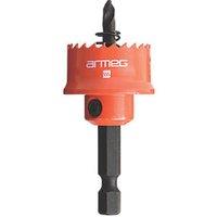 Armeg Acceler8 Hex Shank Sheet Steel Holesaw 25mm (1765R)
