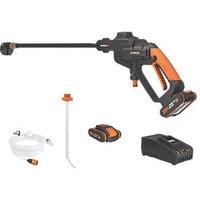 Worx Hydroshot 22bar 20V 2 x 2.0Ah Li-Ion PowerShare Cordless Portable Pressure Washer (176PV)