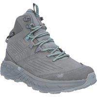 Hi-Tec Fuse Trek Mid Size 5 Womens Grey Waterproof Non Safety Work Boots (176XE)