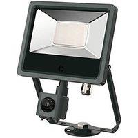 Collingwood Indoor & Outdoor LED Residential Floodlight With PIR Sensor Anthracite 20W 2200 / 2400 / 2400lm (177RW)