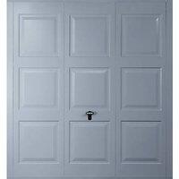 Gliderol Georgian 8' x 7' Non-Insulated Framed Steel Up & Over Garage Door Window Grey (177VP)