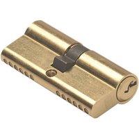 Union 6-Pin Euro Cylinder Lock 35-50 (85mm) Brass (1781G)