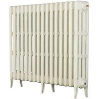 Arroll 760mm x 1234mm 6203BTU White Cast Iron 4 Column Radiator (1782F)