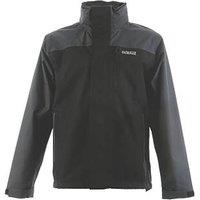 DeWalt Storm Waterproof Jacket Black/Grey Large 42-44" Chest (1783R)