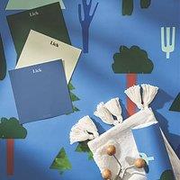 LickPro Blue Trees 02 Wallpaper Roll 70cm x 10m (178KV)
