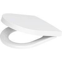 Duty Soft-Close with Quick-Release Toilet Seat Thermoset Plastic White (178RM)