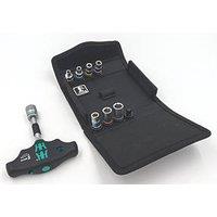 Wera Kraftform Kompakt 400 RA Imperial 1/4" Drive Interchangeable Ratcheting T-Handle Set 9 Pieces (179FW)