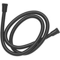 Croydex Nero Shower Hose Matt Black 10mm x 1.75m (179KK)