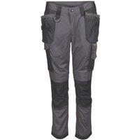 Apache Sudbury Work Trousers Grey/Black 32" W 33" L (179VK)