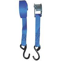 Smith & Locke Cambuckle Tie-Down Strap with S-Hook 2.5m x 25mm (179XT)