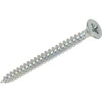 Silverscrew PZ Double-Countersunk Thread Cutting Multipurpose Screws 4mm x 45mm 200 Pack (18039)