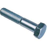 Easyfix Bright Zinc-Plated High Tensile Steel Bolts M12 x 100mm 50 Pack (18098)