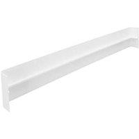 FloPlast In-Line Fascia Joints White 500mm x 35mm 2 Pack (180RV)
