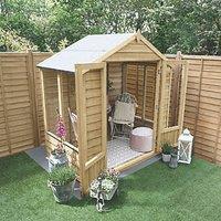 Forest Oakley 6' x 4' (Nominal) Apex Timber Summerhouse (181TF)