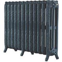 Arroll 760mm x 994mm 5896BTU Anthracite Cast Iron 3 Column Radiator (1825P)