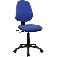 Nautilus Designs Java 200 Medium Back Task/Operator Chair No Arms Blue (182PK)