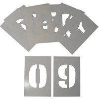 Essentials 0-9 Stencil Kit 10 Pieces (182PX)