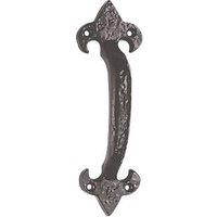 Carlisle Brass Traditional Fleur-de-Lys Pull Handle Black 127mm (1831P)