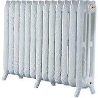 Arroll 760mm x 1074mm 6387BTU White Cast Iron 3 Column Radiator (1834P)